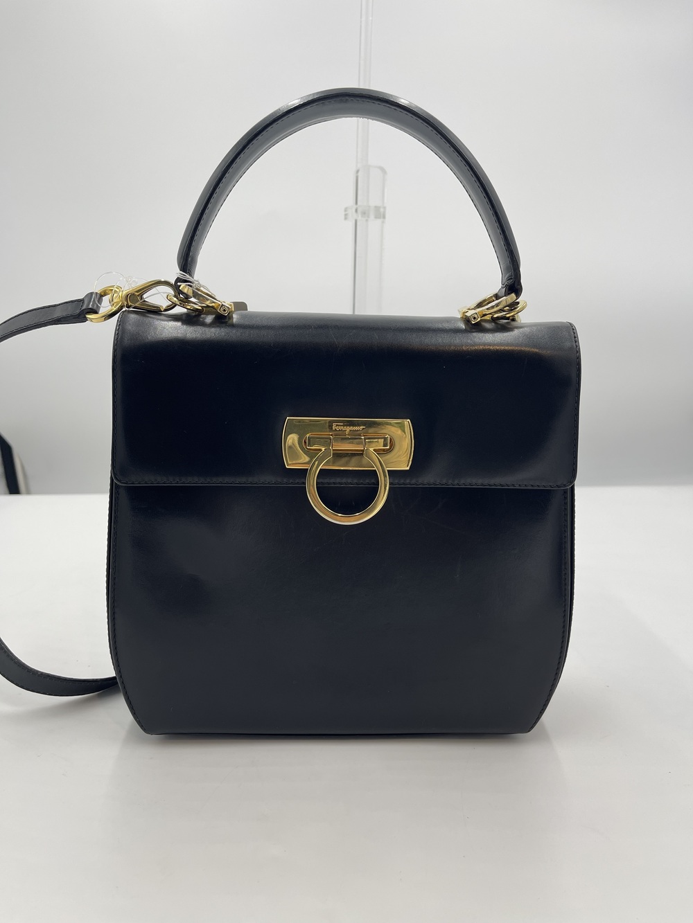 Ferragamo Gancini Top Handle 2Way